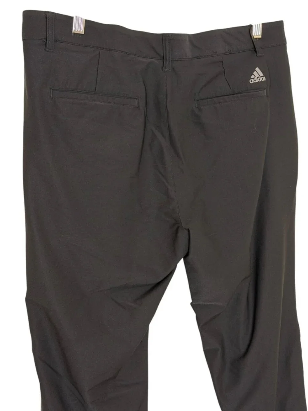 Adidas Mens Golf Pants Sport Active Straight Leg Black 33 x 32 - Picture 4 of 6